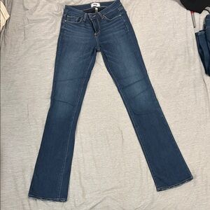 Paige Manhattan Bootcut Jeans size 25